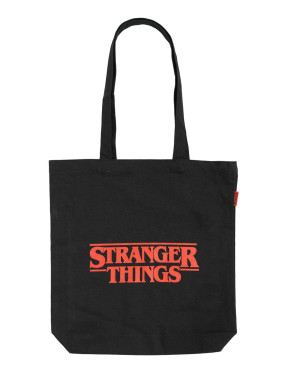 Bolso De Tela Stranger Things Logo