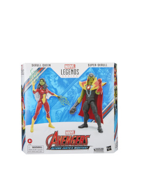 Figuras de Skrull Queen y Super-Skrull de Marvel