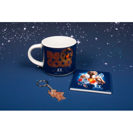 Set De Regalo Et Taza, Posavasos Y Llavero