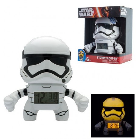 Despertador con luz Stormtrooper 10 cm