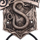 Aldaba Harry Potter Escudo Slytherin