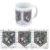 Taza Attack On Titan Wall Emblem