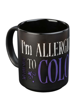 Taza Wednesday I´M Allergic To Color