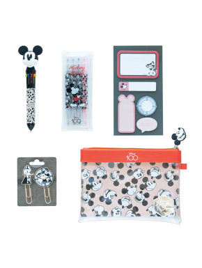 Kit De Papeleria Disney Mickey 100 Aniversario