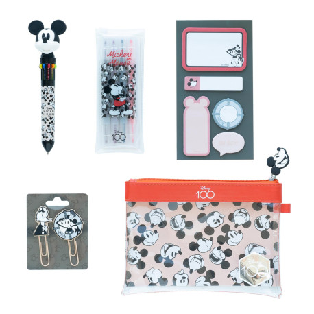 Kit De Papeleria Disney Mickey 100 Aniversario