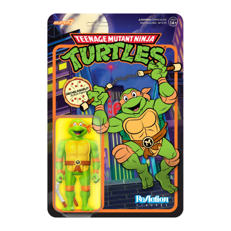 Figurine Michelangelo Reaction Tortues Ninja