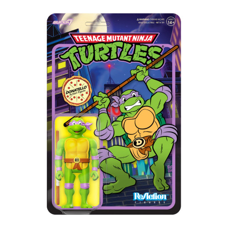 Figura Reaction Las Tortugas Ninja Donatello