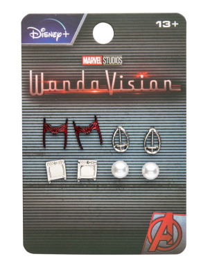 Set Pendientes Marvel Wandavision Tv Series