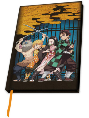 Cuaderno A5 Personajes Demon Slayer