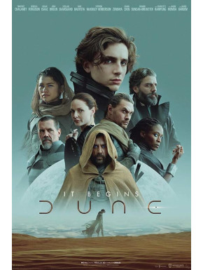 Poster It Begins Dune Part 1
