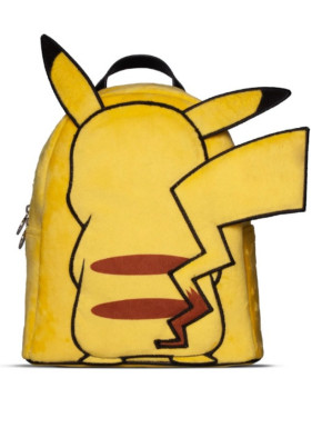 Mini Mochila Felpa Pokemon Pikachu