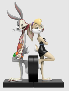Figura Xxray Plus: Bugs Bunny & Lola Bunny