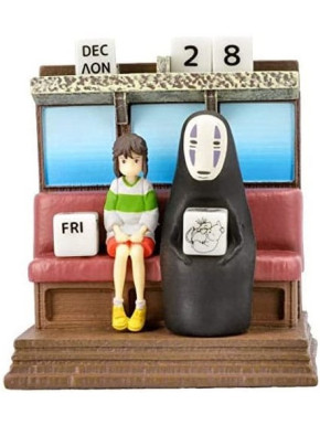 Estatua El viaje de Chihiro Calendario Tren Unabara
