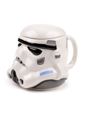 Taza de Cerámica 3D con Forma Casco Soldado Imperial Stormtrooper