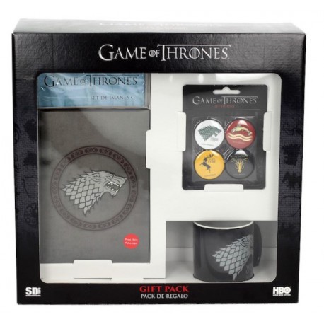 Set Regalo premium Stark Juego de Tronos