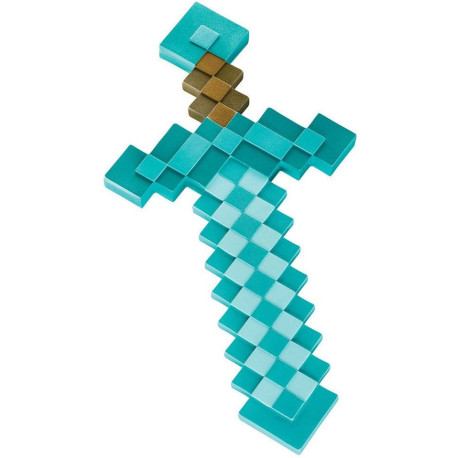 Minecraft Réplica Plástico Diamond Sword 51 cm