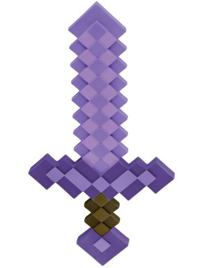 Minecraft Réplica Plástico Enchanted Sword 51 cm