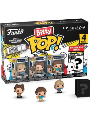 Friends Pack de 4 Figuras Bitty POP! Vinyl PDQ (EMEA) 2,5 cm