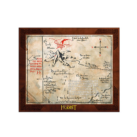 Mapa de Thorin Oakenshield Hobbit