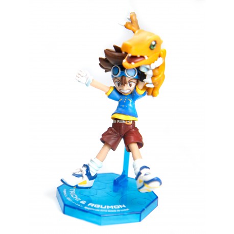 Figures Digimon Taichi and Agumon