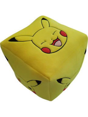 Cojin Cubo Pikachu Pokemon 25 cm