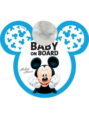 Bebé A Bordo Disney Mickey