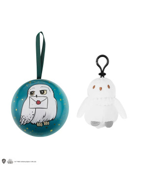 Bola de Navidad peluche Hedwig de Harry Potter