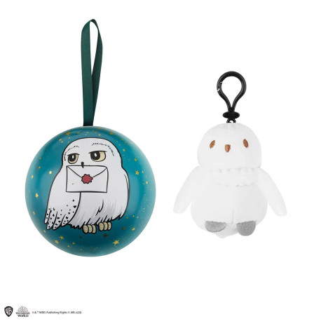 Bola de Navidad peluche Hedwig de Harry Potter