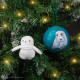 Balle de Noël en peluche Hedwig de Harry Potter