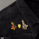 Set de pins Bugs y Pato Lucas Looney Tunes 100th