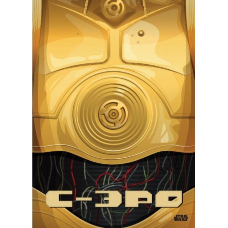 Poster metal Star Wars C-3PO