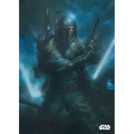 Poster metal Star Wars Boba Fett