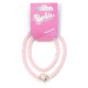 Collar de perlas rosa Barbie