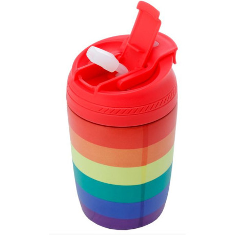 Mug thermos "Somewhere Rainbow" (arc-en-ciel)