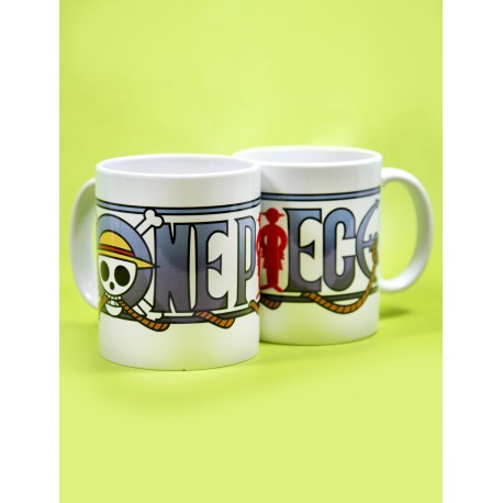 Taza One Piece logo