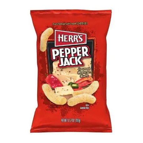 Chips Herr's Pepper Jack Sabor Queso
