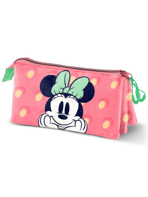 Estuche Minnie Mouse Rosa