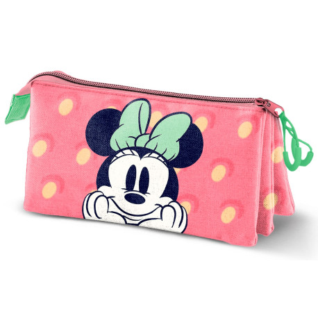 Estuche Minnie Mouse Rosa