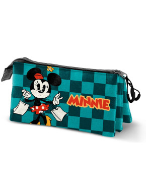 Estuche Minnie Mouse Turquesa