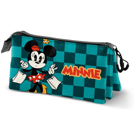 Estuche Minnie Mouse Turquesa