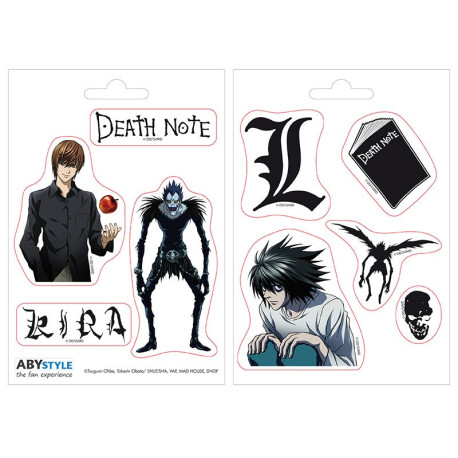 DEATH NOTE - Stickers - 16x11cm/ 2 sheets - "Death Note Icons"