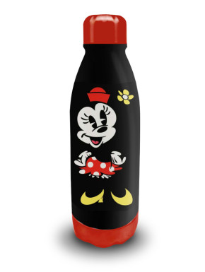 Botella Minnie Mouse Negro