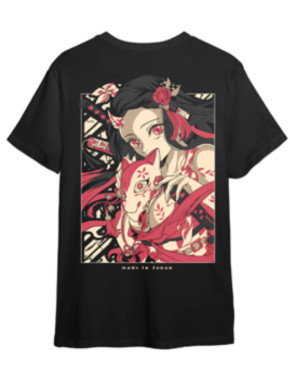 Camiseta Nezuko Kamado Demon Slayer Made In Japan