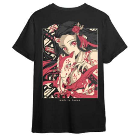 Camiseta Nezuko Kamado Demon Slayer Made In Japan