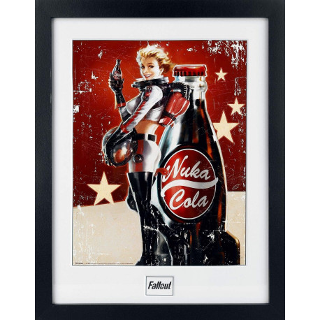 FALLOUT - Framed print "Nuka Cola" (30x40) x2