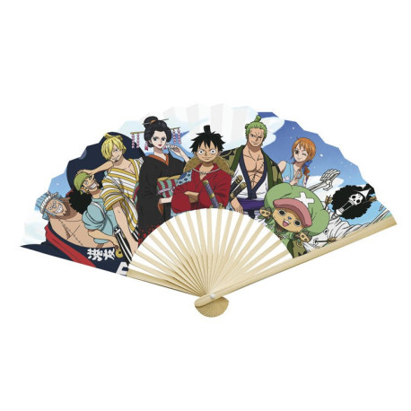Abanico tripulación Sombrero de Paja Wano One Piece