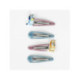 HAIR ACCESSORIES CLIPS 4 PIECES BLUEY