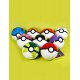 Set 9 Pokeball escala 1:1