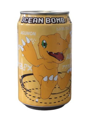 Bebida Ocean Bomb Banana Agumon Digimon