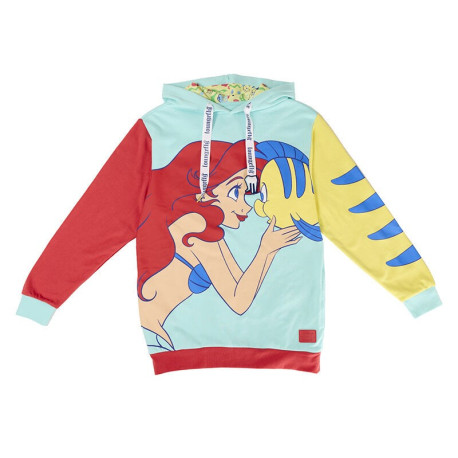 Sudadera Loungefly Ariel y Flounder